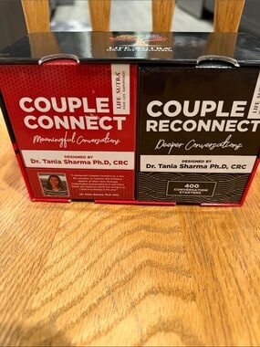 Couples reconnect conversations starters cards